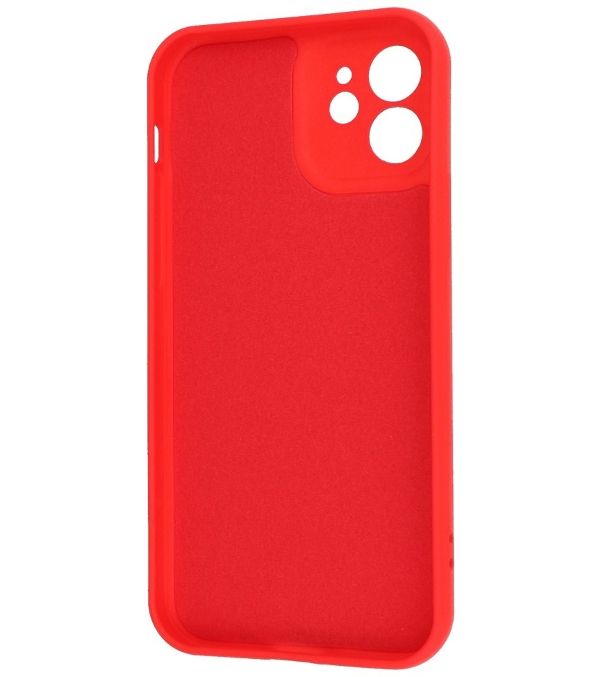 Fashion Color TPU Hülle iPhone 12 Rot