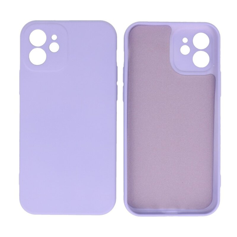 Custodia in TPU Fashion Color per iPhone 12 Viola