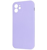 Fashion Color TPU Cover iPhone 12 Lilla