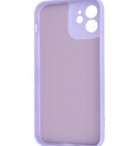 Fashion Color TPU Hoesje iPhone 12 Paars