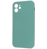 Custodia in TPU Fashion Color per iPhone 12 Verde scuro