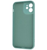 Custodia in TPU Fashion Color per iPhone 12 Verde scuro