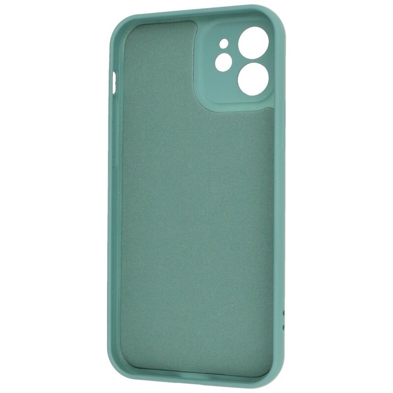 Custodia in TPU Fashion Color per iPhone 12 Verde scuro