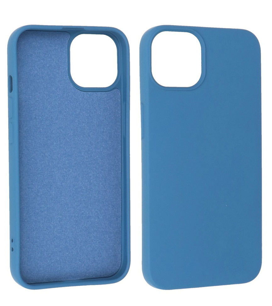Coque TPU Fashion Color iPhone 13 Navy