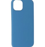 Carcasa Fashion Color TPU para iPhone 13 Mini Azul Marino