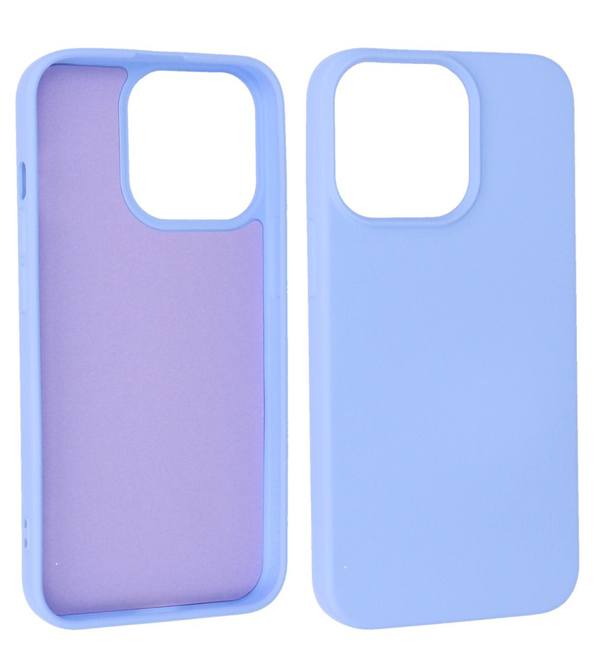 Custodia in TPU Fashion Color per iPhone 13 Pro viola