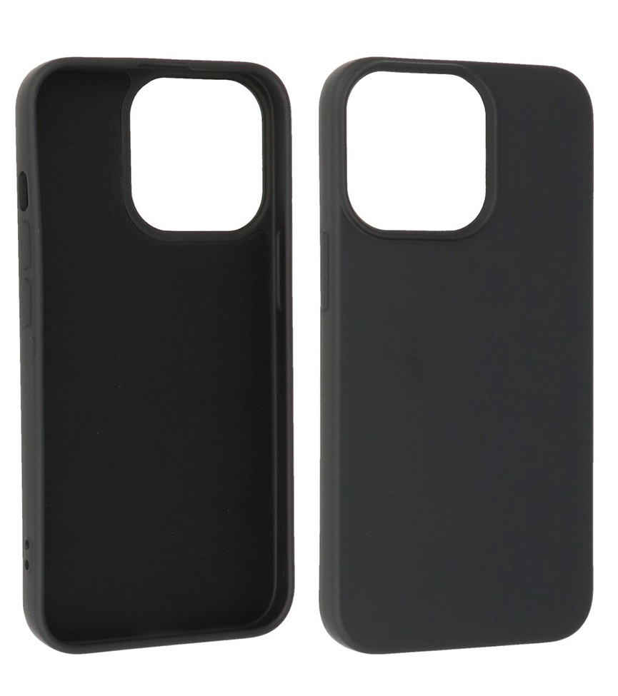 Coque TPU Fashion Color iPhone 13 Pro Max Noir