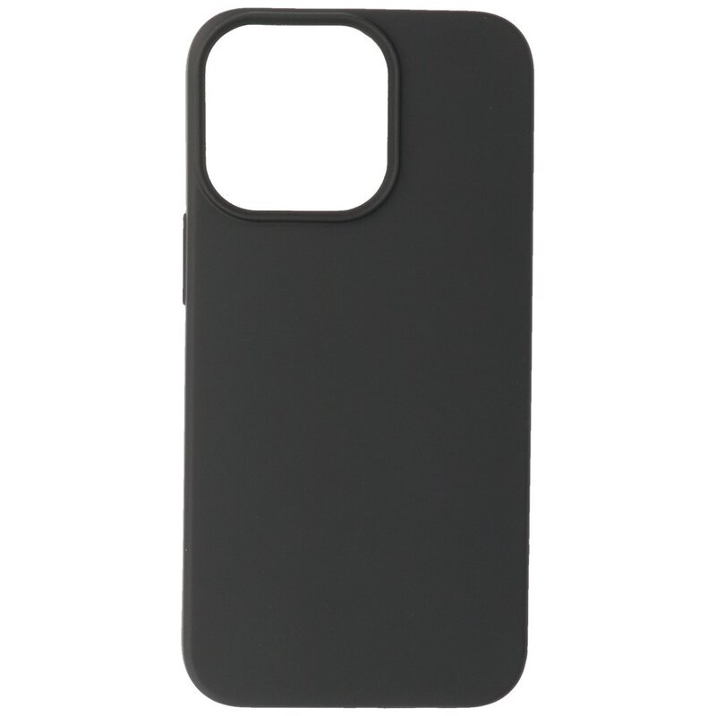 Modefarve TPU -etui iPhone 13 Pro Max Sort