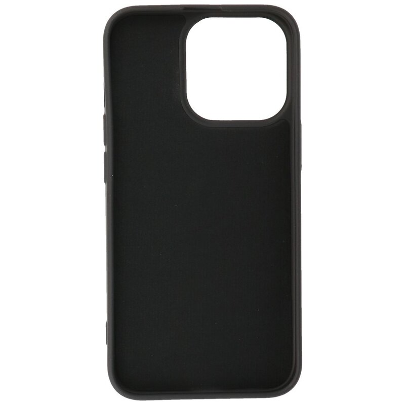 Modefarve TPU -etui iPhone 13 Pro Max Sort