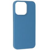 Modefarve TPU -etui iPhone 13 Pro Max Navy