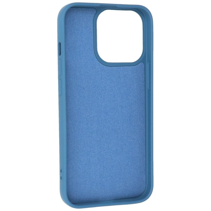 Modefarve TPU -etui iPhone 13 Pro Max Navy