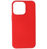 Fashion Color TPU Hoesje iPhone 13 Pro Max Rood