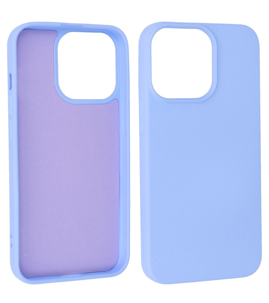Fashion Color TPU Case iPhone 13 Pro Max Purple