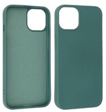 Fashion Color TPU Hülle iPhone 13 Mini Dunkelgrün