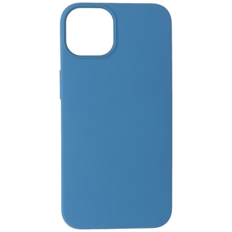 Fashion Backcover Telefoonhoesje - Color Hoesje - Geschikt voor iPhone 15 - Navy