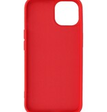 Fashion Color TPU Hoesje voor iPhone 15 Rood