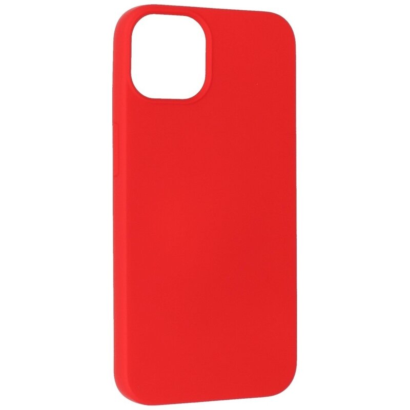 Fashion Backcover Telefoonhoesje - Color Hoesje - Geschikt voor iPhone 15 - Rood