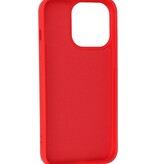 Fashion Color TPU Hoesje voor iPhone 15 Pro Rood