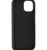 Fashion Backcover Telefoonhoesje - Color Hoesje - Geschikt voor iPhone 15 Plus - Zwart