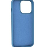 Fashion Backcover Telefoonhoesje - Color Hoesje - Geschikt voor iPhone 15 Pro Max - Navy