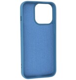 Fashion Backcover Telefoonhoesje - Color Hoesje - Geschikt voor iPhone 15 Pro Max - Navy