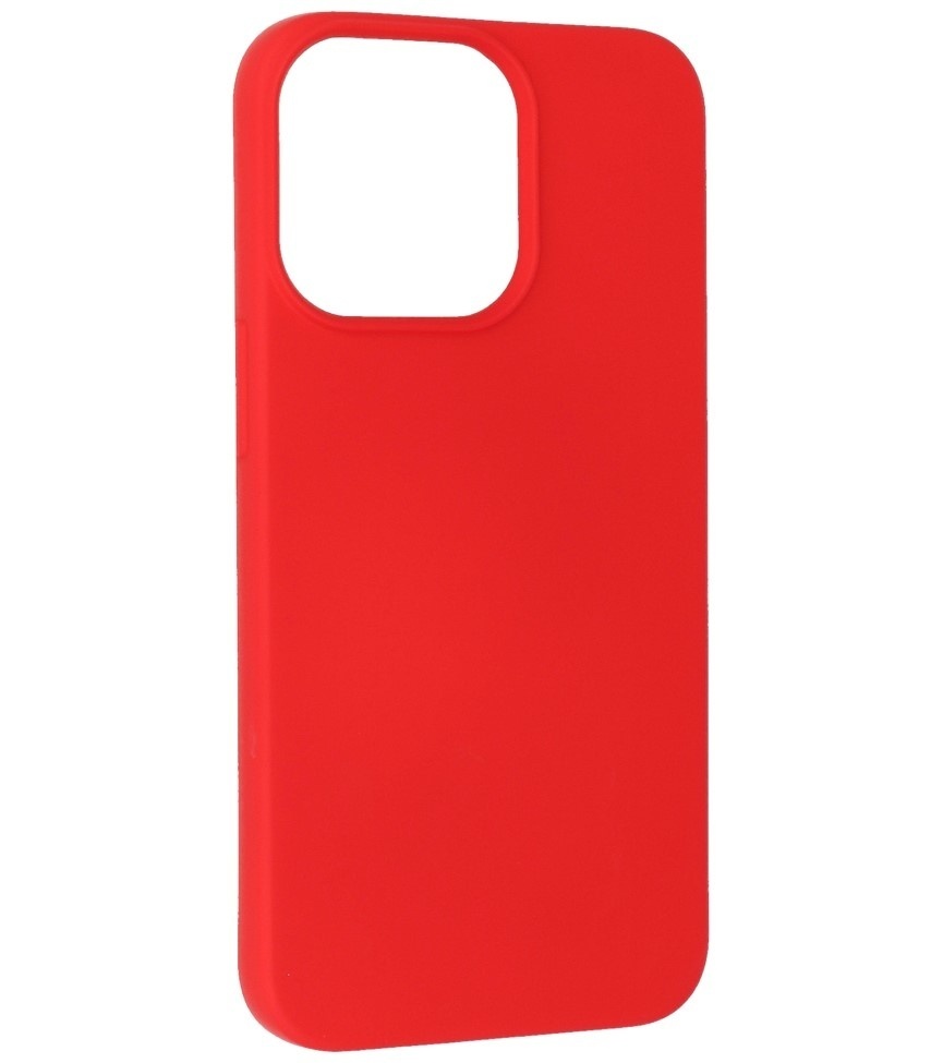 Fashion Color TPU Hoesje voor iPhone 15 Pro Max Rood