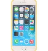 2.0mm Thick Fashion Color TPU Case for iPhone SE 2020/8/7 Yellow