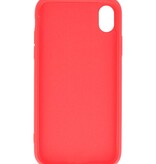 2,0 mm Fashion Color TPU Hülle für iPhone XR Rot