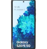 Carcasa de TPU de color de moda de 2.0 mm de espesor para Samsung Galaxy S20 FE negro