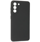 2,0 mm tyk mode farve TPU taske til Samsung Galaxy S21 FE sort