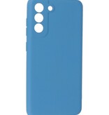 2.0mm Dikke Fashion Color TPU Hoesje voor Samsung Galaxy S21 FE Navy