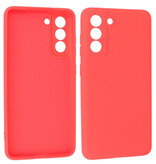 2.0mm Thick Fashion Color TPU Case for Samsung Galaxy S21 FE Red