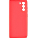 2,0 mm dicke modische TPU-Hülle für Samsung Galaxy S21 FE Rot