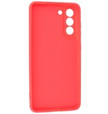 Custodia in TPU color moda spessa 2,0 mm per Samsung Galaxy S21 FE rossa