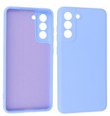 Étui en TPU couleur mode 2,0 mm d'épaisseur pour Samsung Galaxy S21 FE violet