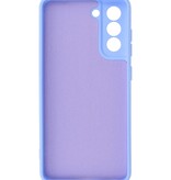 2.0mm Thick Fashion Color TPU Case for Samsung Galaxy S21 FE Purple