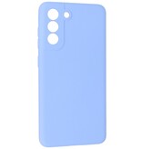 2.0mm Dikke Fashion Color TPU Hoesje voor Samsung Galaxy S21 FE Paars