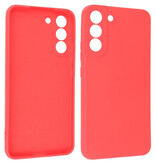 2.0mm Fashion Color TPU Case for Samsung Galaxy S22 Red