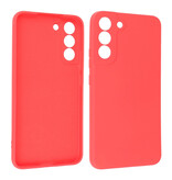 Estuche de TPU de color de moda de 2.0 mm para Samsung Galaxy S22 rojo