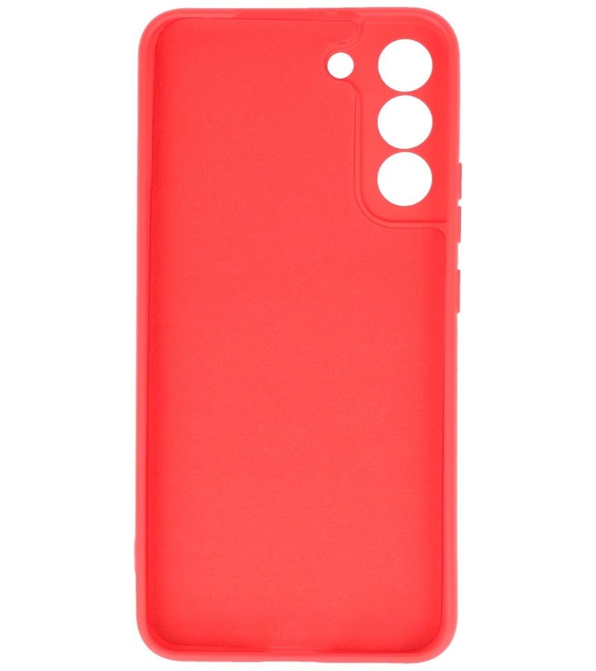 2.0mm Fashion Color TPU Case for Samsung Galaxy S22 Red