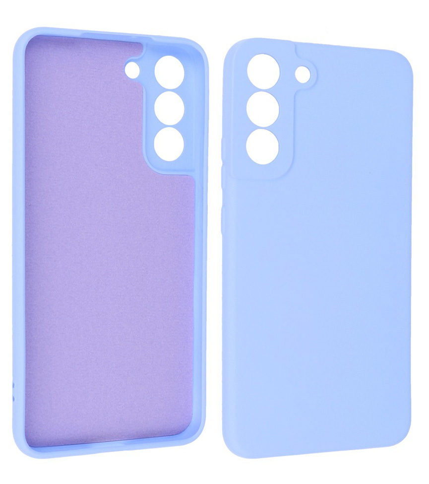 2,0 mm Fashion Color TPU Hülle für Samsung Galaxy S22 Lila