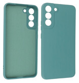 Custodia in TPU Fashion Color da 2,0 mm per Samsung Galaxy S22 verde scuro