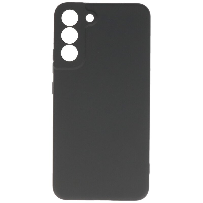 2,0 mm Fashion Color TPU Hülle für Samsung Galaxy S22 Plus Schwarz