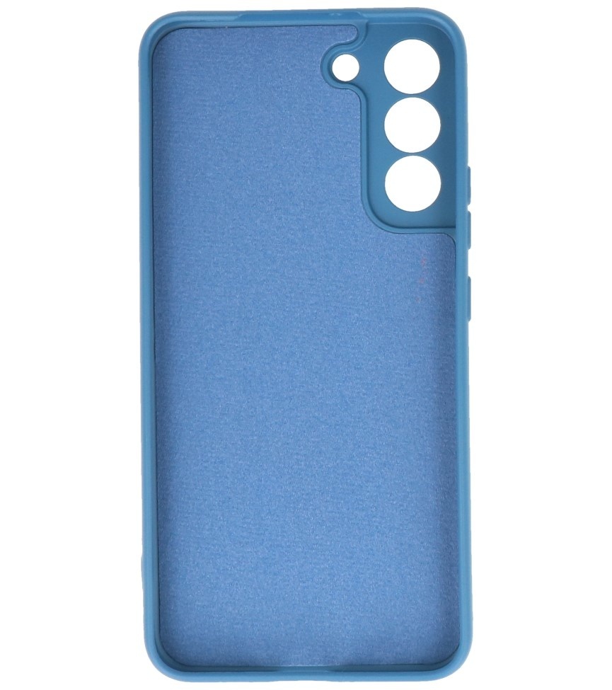 2,0 mm Fashion Color TPU-cover til Samsung Galaxy S22 Plus Navy