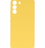 2.0mm Fashion Color TPU Case for Samsung Galaxy S22 Plus Yellow