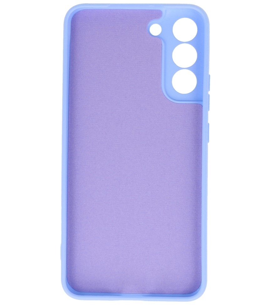 Custodia in TPU Fashion Color da 2,0 mm per Samsung Galaxy S22 Plus viola
