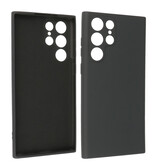 2,0 mm Fashion Color TPU-cover til Samsung Galaxy S22 Ultra Black