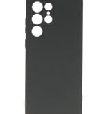 2,0 mm Fashion Color TPU-cover til Samsung Galaxy S22 Ultra Black