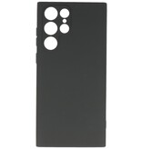 Estuche de TPU de color de moda de 2.0 mm para Samsung Galaxy S22 Ultra Black