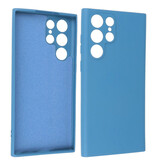Estuche de TPU de color de moda de 2.0 mm para Samsung Galaxy S22 Ultra Navy